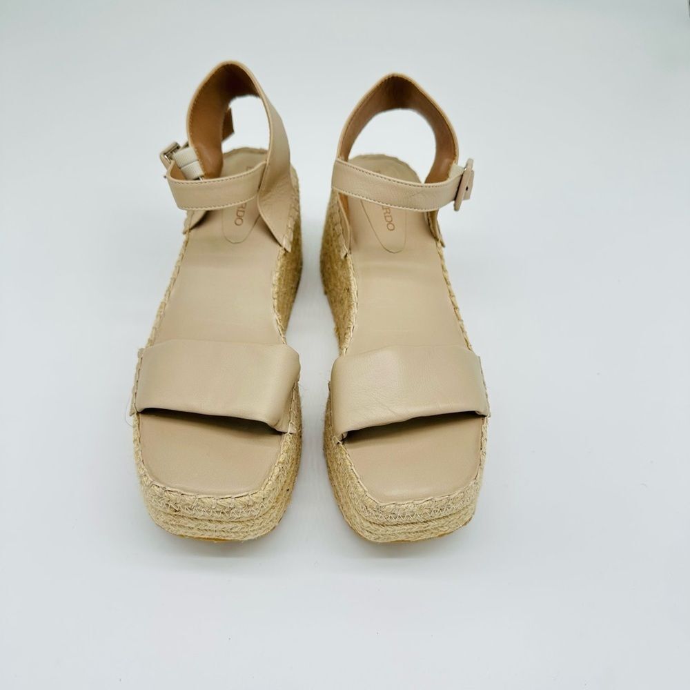 Bernardo Mallorca Womens Solid Leather Platform Heels